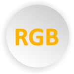 Цвета белый, красный, зеленый, синий, желтый, RGB