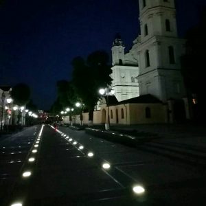светодиодная брусчатка